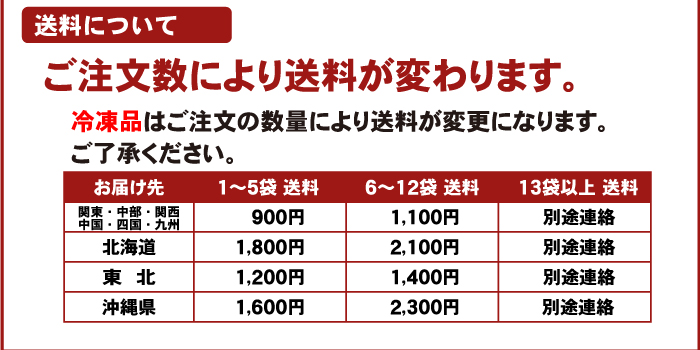 注文時注意【送料】（冷凍パープルクィーン）