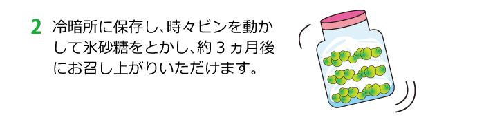 冷凍梅レシピ（梅酒）