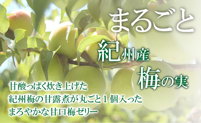きらきら梅ゼリー