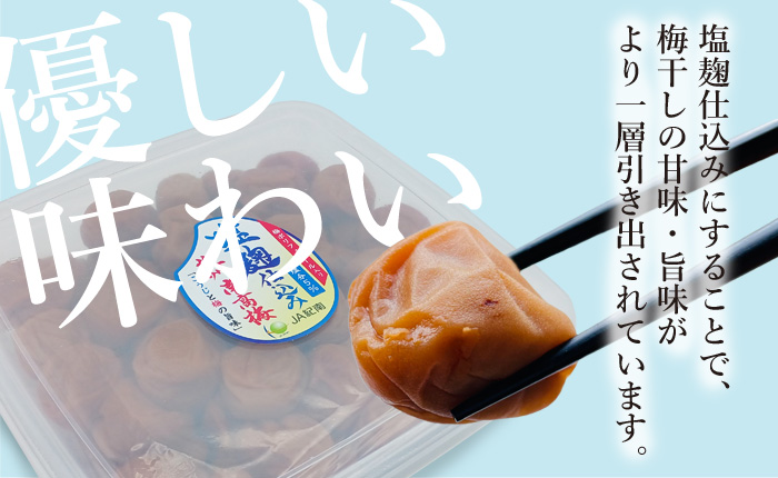 塩こうじ梅干し