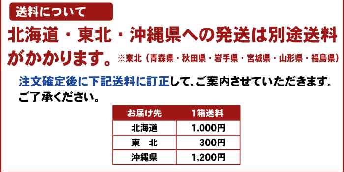 注文時注意【送料】